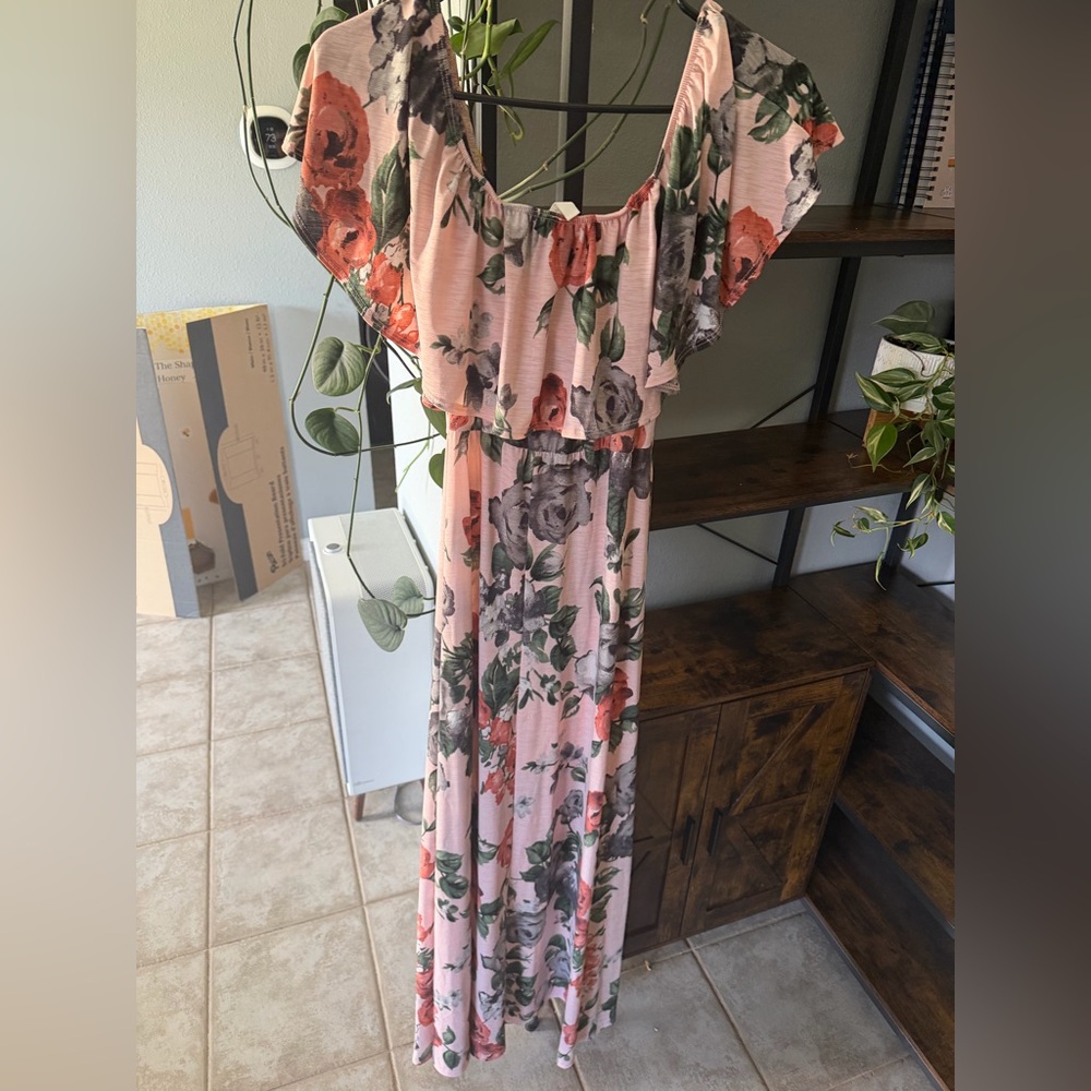 Pinkblush Pink Floral Maxi Dress